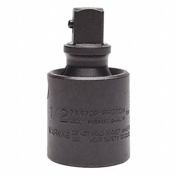 PROTO Impct Unvrsl Joint Steel Blk Oxd 1/2 in, 4HVA7