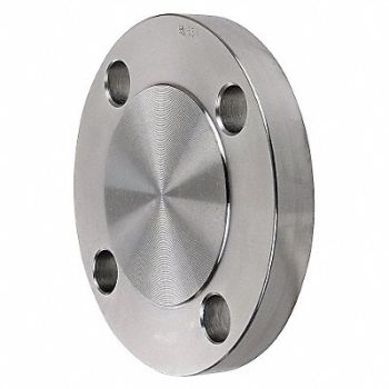 GRAINGER APPROVED Pipe Flange Blind Flange 316/316L SS, 4HWE1