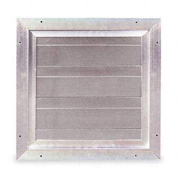 DAYTON Damper Backdraft Wall Mount 27-3/4 In Sq, 5NKN6