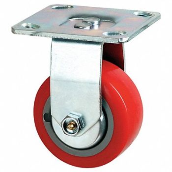 GRAINGER APPROVED Standard Plate Caster Rigid 600 lb., 4HXH6