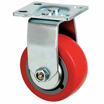 GRAINGER APPROVED Standard Plate Caster Rigid 600 lb., 4HXJ1