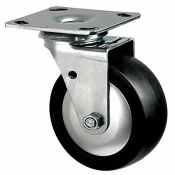 GRAINGER APPROVED Standard Plate Caster Swivel 600 lb., 4HXK9