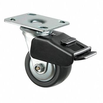 GRAINGER APPROVED Standard Plate Caster Swivel 600 lb., 4HXL1