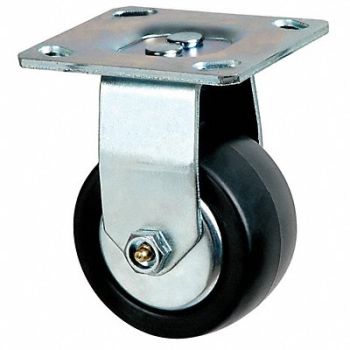 GRAINGER APPROVED Standard Plate Caster Rigid 600 lb., 4HXL3