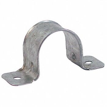 GRAINGER APPROVED Two Hole Strap Steel 2 Pipe Size, 4HYD4