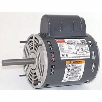 DAYTON Motor 3/4 HP 1100 rpm 48Y 115/230V, 4HZ71