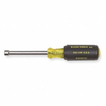 KLEIN TOOLS Hollow Round Nut Driver 1/4 in, 4JA36