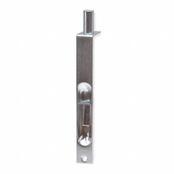GRAINGER APPROVED Bolt Flush 6 In Height, 4JG68