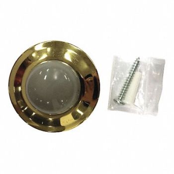 GRAINGER APPROVED Wall Door Stop, 4JG87