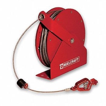 REELCRAFT Cable Reel 100 ft L 9-3/4 H 4-5/16 W, 263D62