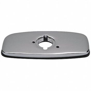 ZURN Trim/Cover Plate Chrome 4 L 4 W, 4JPC2