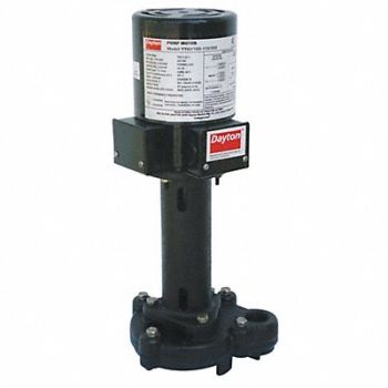 DAYTON Machine Tool Pump 1/8 hp 115/230V AC, 4JPH3