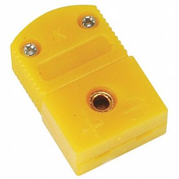 GRAINGER APPROVED Type K Thermocouple Jack Mini, 4JPN4