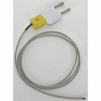 GRAINGER APPROVED High Temp Bead Probe Type K -58 to 572, 4JPN9