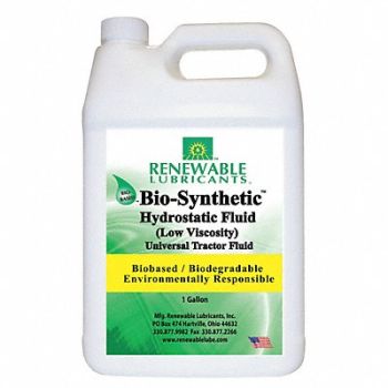 RENEWABLE LUBRICANTS Tractor Hydraulic Fluid 1 Gal 5W 20, 4JPU1