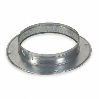 GRAINGER APPROVED Snap On Collar Round Galvanized Steel, 4JRN5