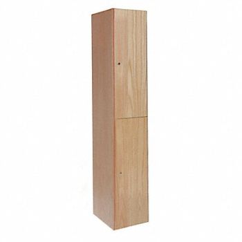 HALLOWELL Lckr 2x1Lckr Lt Wood 72 x15 x18 Assm, 4JWX1