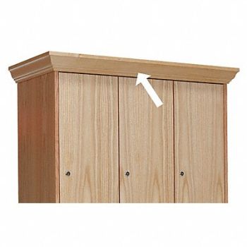 HALLOWELL Crown Molding 45 Wx3/4 D Red Oak, 4JWY7