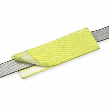 LIFT-ALL Wear Pad 6 In X 12 In Yellow, 4JY69