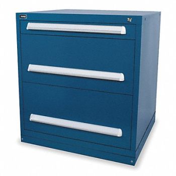 STANLEY VIDMAR Cabinet Pedestal 30 x 29-3/4 x 33H Blue, 4KC84
