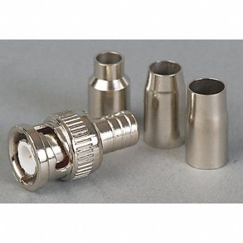 DOLPHIN COMPONENTS CORP Coaxial Connector BNC 0-4GHz 50 Ohm PK10, 4KEC7