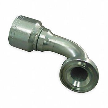 EATON WEATHERHEAD Flange Fitting Crimp 2 Hose 2 Flange, 20JX15