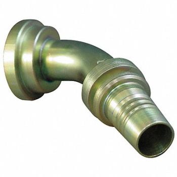 EATON AEROQUIP Flange Fitting Barbed 2 Hose 2 Flange, 4KFL7