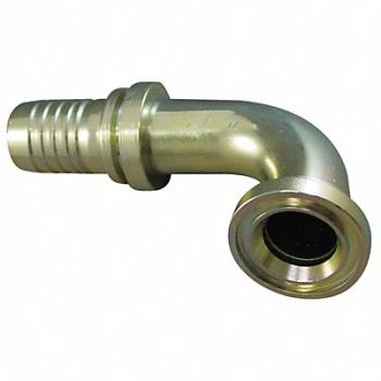 EATON AEROQUIP Flange Fitting Barbed 2 Hose 2 Flange, 4KFL8