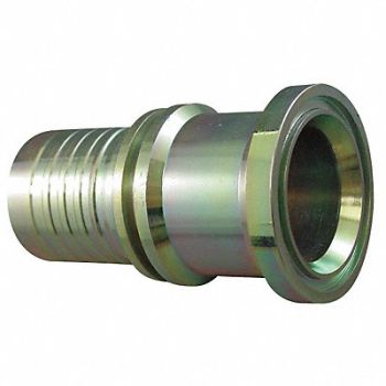 EATON AEROQUIP Flange Fitting Barbed 2 Hose 2 Flange, 4KFN1