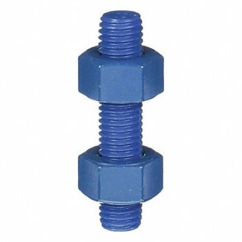 GRAINGER APPROVED Fully Thread Stud Steel 5/8 -11 PK100, 803FK8