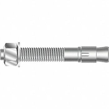 MKT FASTENING Wedge Anchor 3/4 -10 Steel 3/4 in PK15, 4KHV8