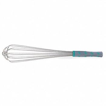 VOLLRATH French Whip L 18 In Aqua, 4KJJ5