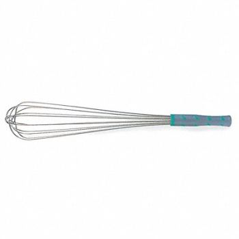 VOLLRATH French Whip L 20 In Aqua, 4KJJ6