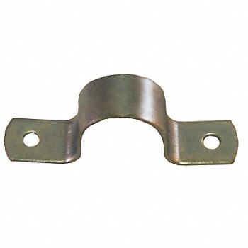 GRAINGER APPROVED Two Hole Strap SS 1/2 Pipe Size, 4NCA5