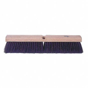 TOUGH GUY Push Broom Head Threaded 18 Sweep Face, 4KMZ9