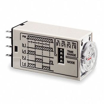 OMRON Time Delay Relay 120VAC 3A 4PDT, 4KN17