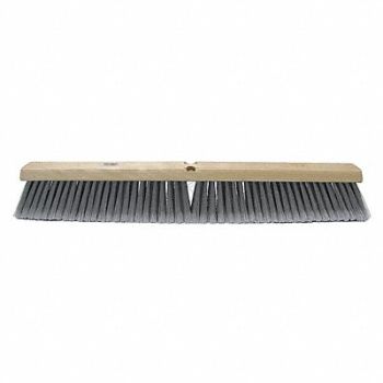 TOUGH GUY Push Broom Head Threaded 18 Sweep Face, 4KNA4