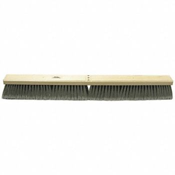 TOUGH GUY Push Broom Head Threaded 30 Sweep Face, 4KNC3