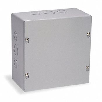 WIEGMANN Enclosure Mtlc 24In.Hx 24In.Wx8In.D, 1ZHN6