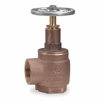 MOON AMERICAN AngleValve 2.5 In FNPT Brass Rising Stem, 6APG7