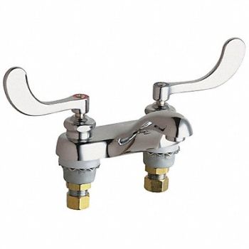 Low Arc Chrome Chicago Faucets 802, 4KTK7