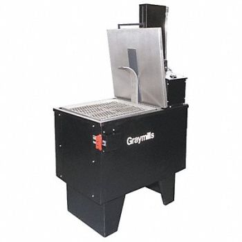 GRAYMILLS Parts Washer Aqueous 47 Gal Cap 150 Lb, 4KTW2