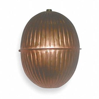 DAYTON Float Ball Round Copper 4 In, 4KU67