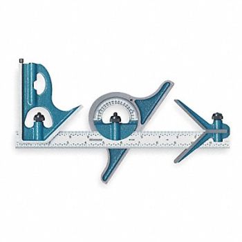 WESTWARD Combination Set 12 In 4 Pc Blue, 4KU80