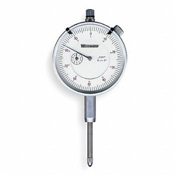 WESTWARD Test Indicator 2 1/4 Dia 1 In, 4KU81