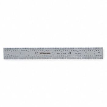 WESTWARD Rule Steel 6 In 4r, 4KU96