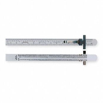 WESTWARD Rule Steel 6 In Pocket, 4KU97