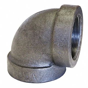 ANVIL 90 Elbow Cast Iron 3 FNPT Class 125, 4KUK5