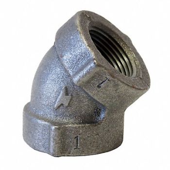 ANVIL 45 Elbow Cast Iron 3 FNPT Class 125, 4KUR5