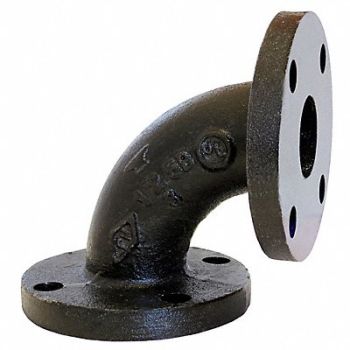 ANVIL 90 Elbow Cast Iron 3 in Class 125, 4KWC5